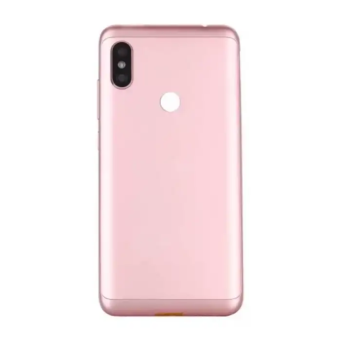 Xiaomi Uyumlu Redmi Note 6 Pro Kasa Kapak Pembe Çıtalı