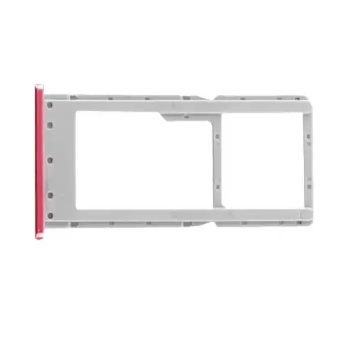 Xiaomi Uyumlu Redmi Note 6 Pro Sim Kart Tepsisi Kırmızı