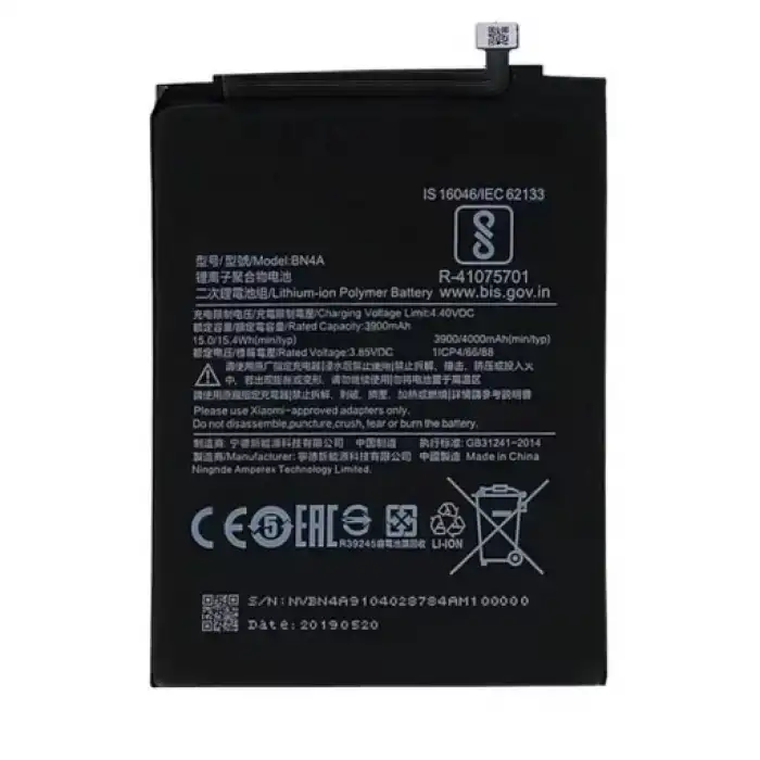 Xiaomi Uyumlu Redmi Note 7 Bn4A Batarya Pil