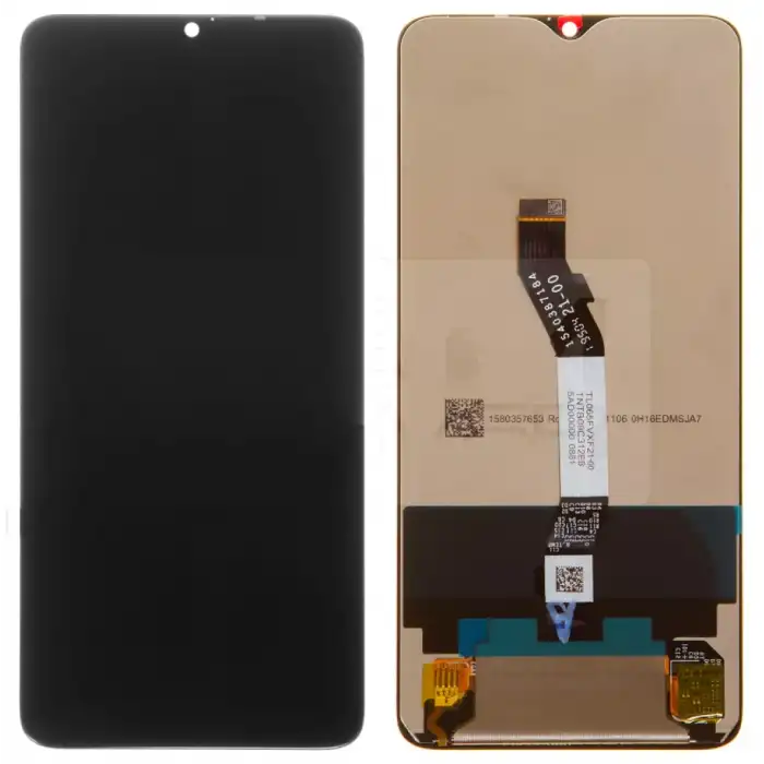 Xiaomi Uyumlu Redmi Note 8 2021 Lcd Ekran Dokunmatik Siyah Çıtasız Hk Servis