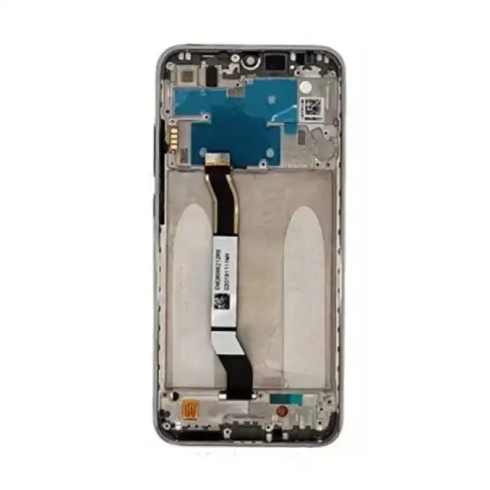 Xiaomi Uyumlu Redmi Note 8 Lcd Ekran Dokunmatik Silver Çıtalı