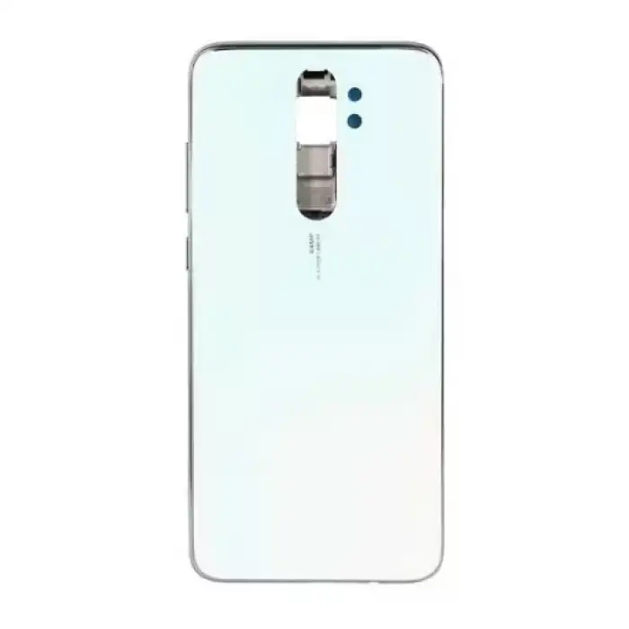 Xiaomi Uyumlu Redmi Note 8 Pro Kasa Kapak Beyaz Çıtalı Tek Sim