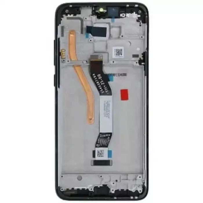 Xiaomi Uyumlu Redmi Note 8 Pro Lcd Ekran Dokunmatik Siyah Çıtalı Servis Tek Hatlı