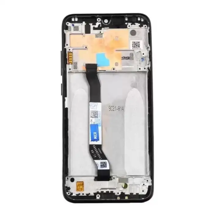 Xiaomi Uyumlu Redmi Note 8 Pro Lcd Ekran Dokunmatik Siyah Çıtalı Tek Hatlı