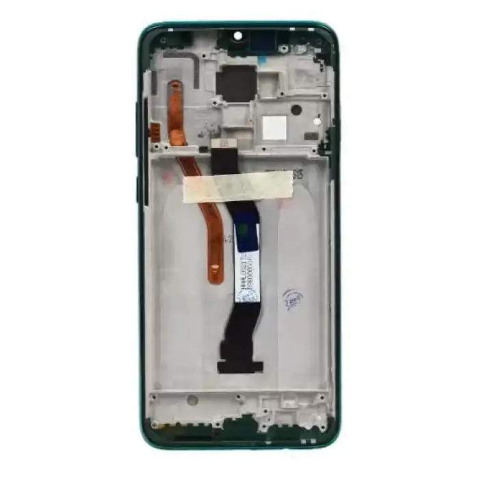Xiaomi Uyumlu Redmi Note 8 Pro Lcd Ekran Dokunmatik Yeşil Çıtalı Servis Tek Hatlı