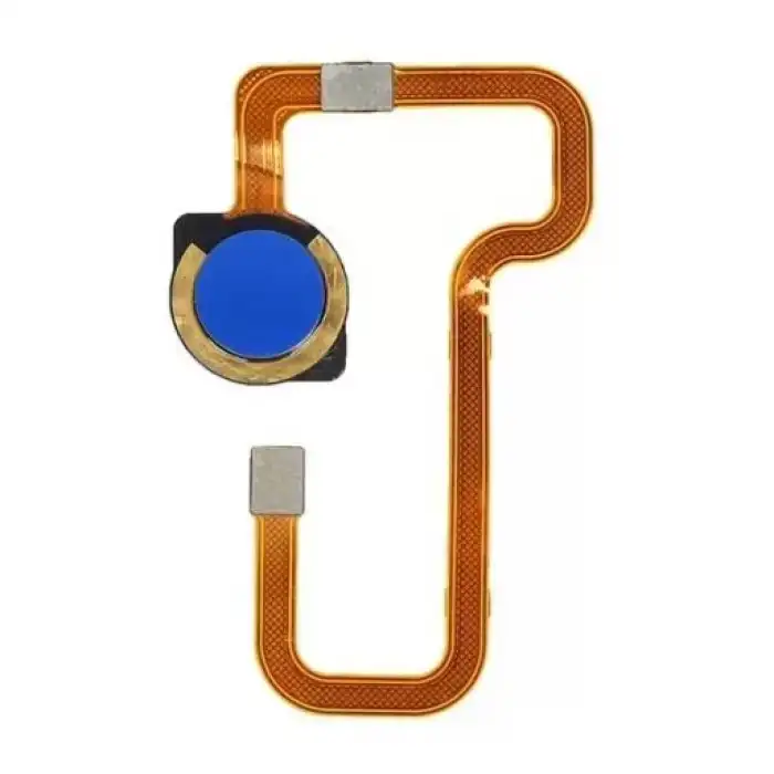 Xiaomi Uyumlu Redmi Note 8T Home Parmak Okuyucu Filmi Flex Mavi