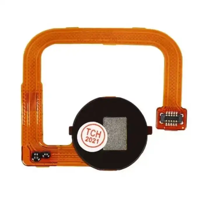 Xiaomi Uyumlu Redmi Note 9 Home Parmak Okuyucu Filmi Flex Siyah