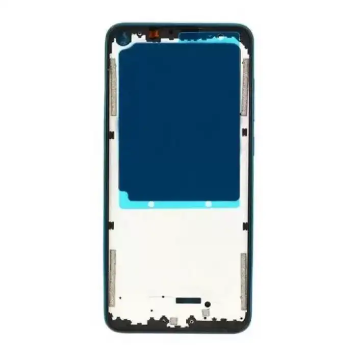 Xiaomi Uyumlu Redmi Note 9 Kasa Kapak Yeşil Çıtalı