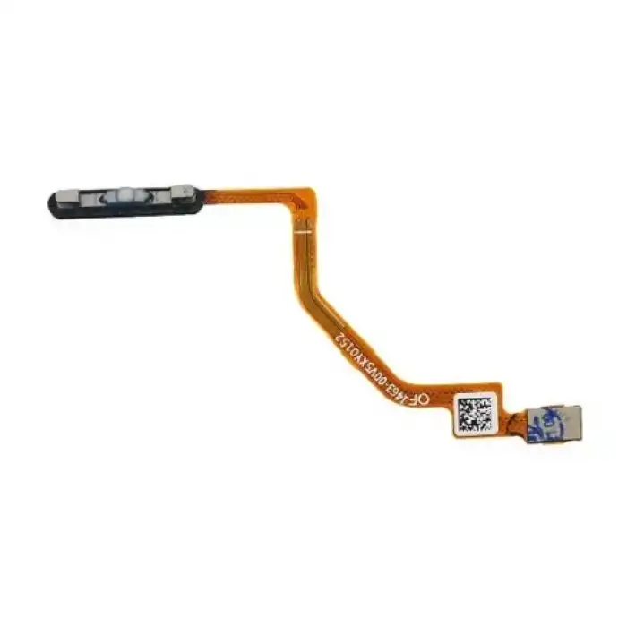 Xiaomi Uyumlu Redmi Note 9 Pro Home Parmak Okuyucu Filmi Flex Siyah