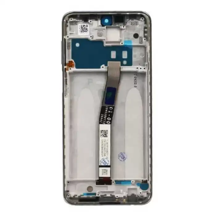 Xiaomi Uyumlu Redmi Note 9 Pro Lcd Ekran Dokunmatik Silver Çıtalı Servis