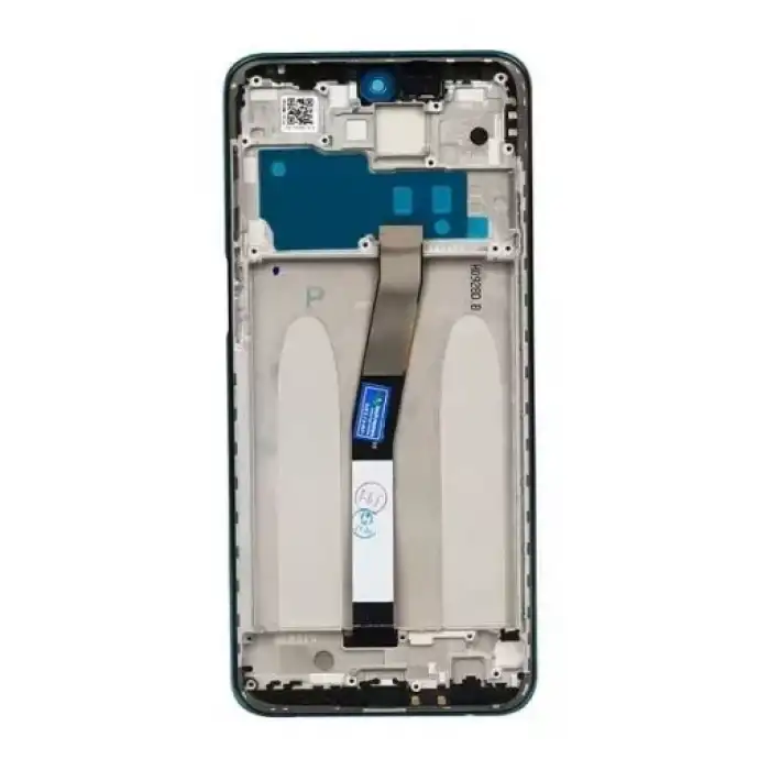 Xiaomi Uyumlu Redmi Note 9 Pro Lcd Ekran Dokunmatik Yeşil Çıtalı