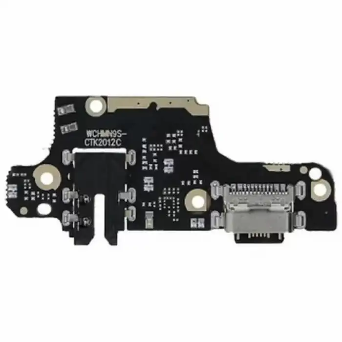 Xiaomi Uyumlu Redmi Note 9 Şarj Soketli Kulaklık Soketli Mikrofon Bordu