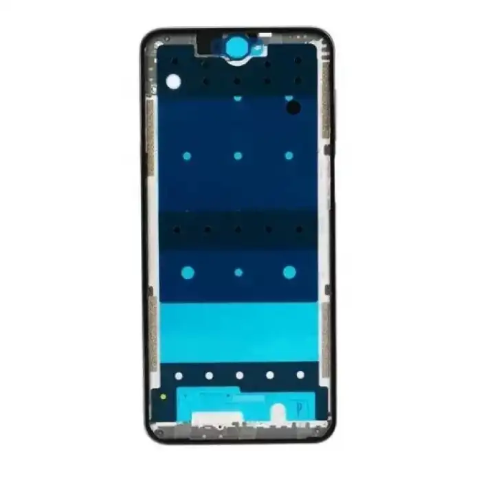 Xiaomi Uyumlu Redmi Note 9S Kasa Kapak Beyaz Çıtalı