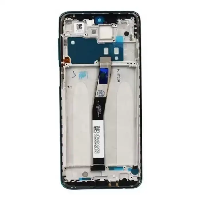 Xiaomi Uyumlu Redmi Note 9S Lcd Ekran Dokunmatik Yeşil Çıtalı Servis