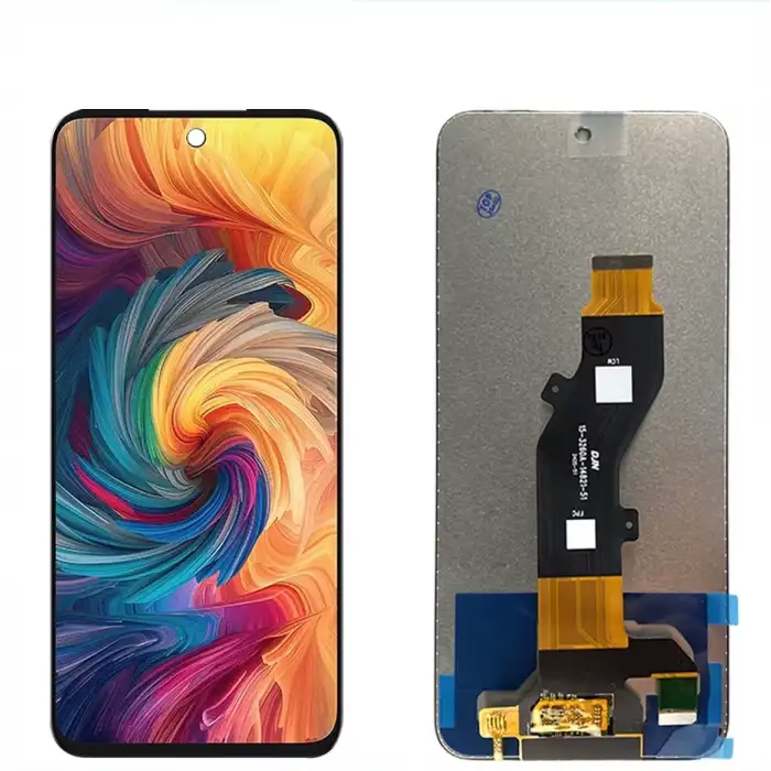 ZTE Uyumlu Nubia V70 Design Lcd Ekran Dokunmatik Siyah Çıtasız Servis