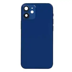 Apple Uyumlu iPhone 11 Kasa Kapak Mavi Dolu