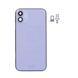 Apple Uyumlu iPhone 11 Kasa Kapak Mor Boş