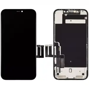 Apple Uyumlu iPhone 11 Lcd Ekran Dokunmatik Siyah OLED Ltps (Glw)