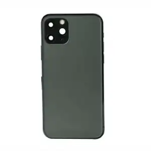 Apple Uyumlu iPhone 11 Pro Kasa Kapak Yeşil Dolu