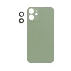 Apple Uyumlu iPhone 12 Mini Arka Kapak Kamera Lensli Yeşil