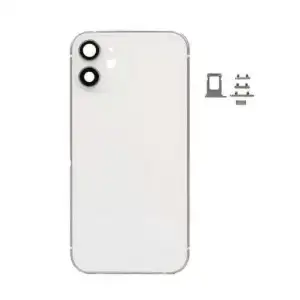 Apple Uyumlu iPhone 12 Mini Kasa Kapak Beyaz Boş