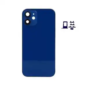 Apple Uyumlu iPhone 12 Mini Kasa Kapak Mavi Boş