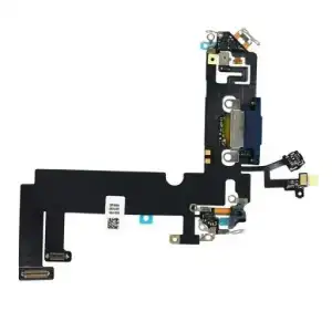 Apple Uyumlu iPhone 12 Mini Şarj Soketli Mikrofon Filmi Flex Mavi