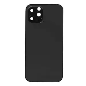 Apple Uyumlu iPhone 12 Pro Kasa Kapak Siyah Boş