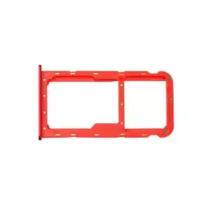Huawei Honor Uyumlu 7X Sim Kart Tepsisi Kırmızı