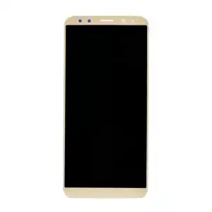 Huawei Uyumlu Mate 10 Lite Lcd Ekran Dokunmatik Gold Çıtalı