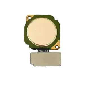 Huawei Uyumlu Mate 20 Lite Home Tuş Bordu Filmi Flex Gold