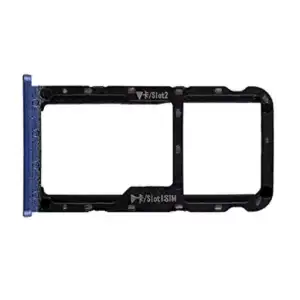 Huawei Uyumlu Mate 20 Lite Sim Kart Tepsisi Mavi