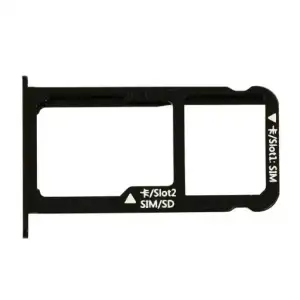 Huawei Uyumlu Mate 20 Lite Sim Kart Tepsisi Siyah