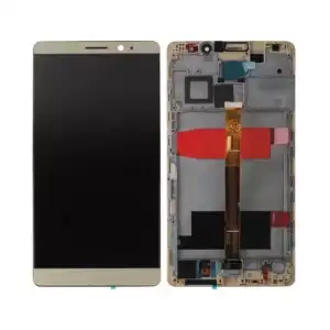 Huawei Uyumlu Mate 8 Lcd Ekran Dokunmatik Gold Çıtalı