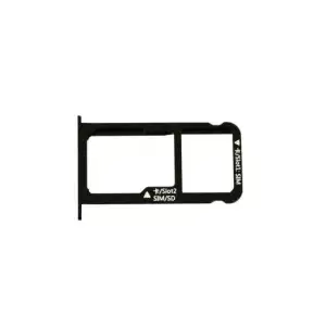 Huawei Uyumlu Mate 9 Sim Kart Tepsisi Siyah