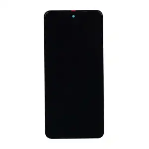 Huawei Uyumlu P Smart 2021 Lcd Ekran Dokunmatik Siyah Çıtalı