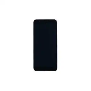 Huawei Uyumlu P Smart Lcd Ekran Dokunmatik Siyah Çıtalı