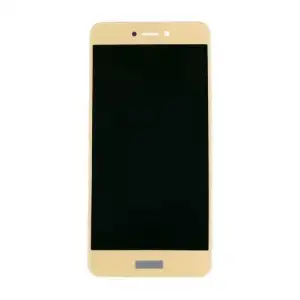 Huawei Uyumlu P9 Lite 2017 Lcd Ekran Dokunmatik Gold Çıtasız