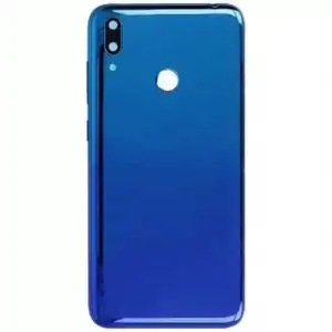 Huawei Uyumlu Y7 2019 Arka Kapak Mavi