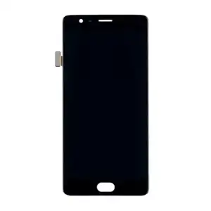 OnePlus Uyumlu 3T Lcd Ekran Dokunmatik Siyah Çıtasız Servis