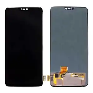 OnePlus Uyumlu 6 Lcd Ekran Dokunmatik Siyah Çıtasız