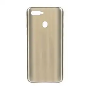 Oppo Uyumlu Ax7 Arka Kapak Gold