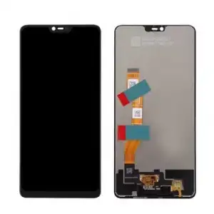 Oppo Uyumlu F7 Lcd Ekran Dokunmatik Siyah Çıtasız
