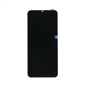 Realme Uyumlu C12 Lcd Ekran Dokunmatik Siyah Çıtasız