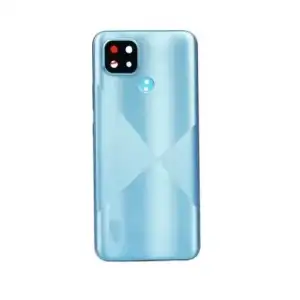 Realme Uyumlu C21 Arka Kapak Mavi