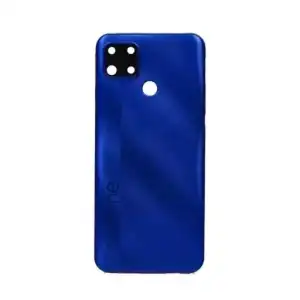 Realme Uyumlu C25 Arka Kapak Mavi
