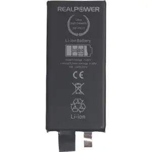 Realpower Apple Uyumlu iPhone 11 Batarya 3530Mah Flexsiz