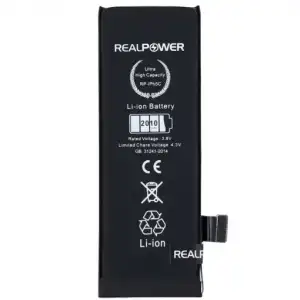 Realpower Apple Uyumlu iPhone 5C Yüksek Kapasiteli Batarya 2010Mah