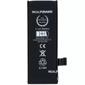 Realpower Apple Uyumlu iPhone 5S Yüksek Kapasiteli Batarya 2010Mah