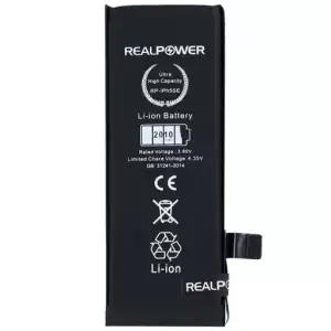 Realpower Apple Uyumlu iPhone Se Yüksek Kapasiteli Batarya
